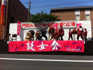 「鼓女会」横断幕＆のぼり