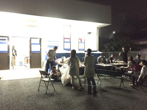 久々に本社でBBQ　